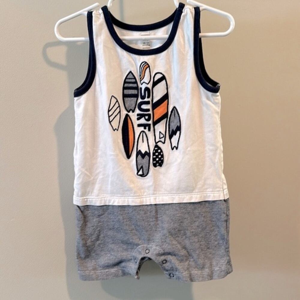 Gymboree Baby 18-24 Month Surf Tank‎ Top Romper